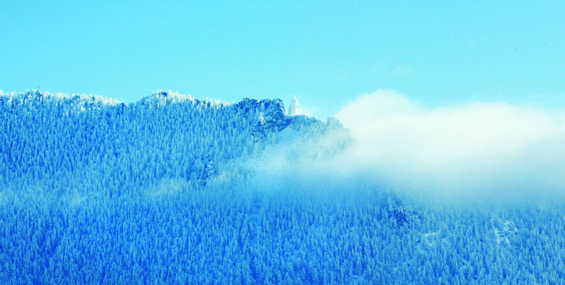 Our Lady in winter